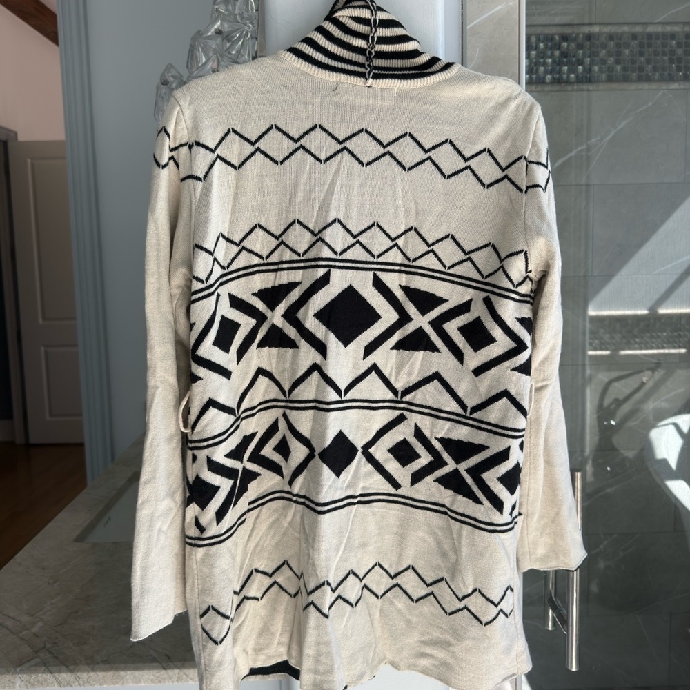 Ash Rain + Oak Aztec Print Cardigan Large - Picture 5 of 10